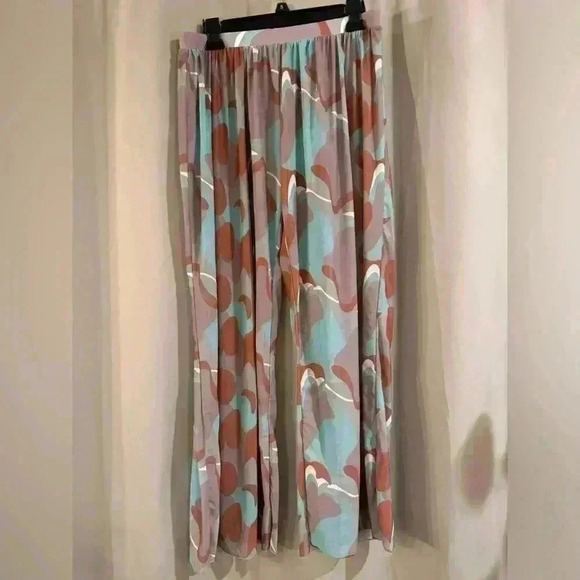 Source Unknown Pants - Women’s Purple&Teal See Through Pants